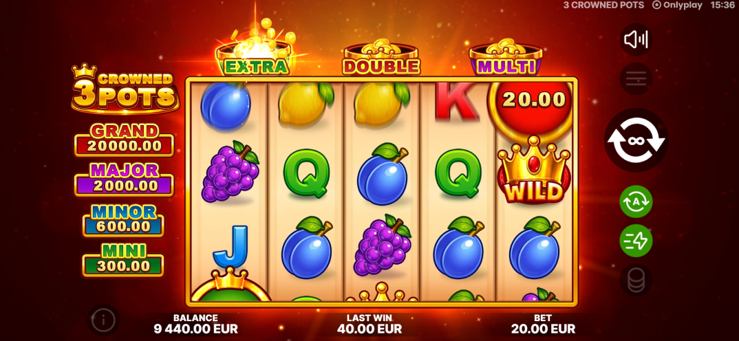 3 Crowned Pots gameplay screenshot 2