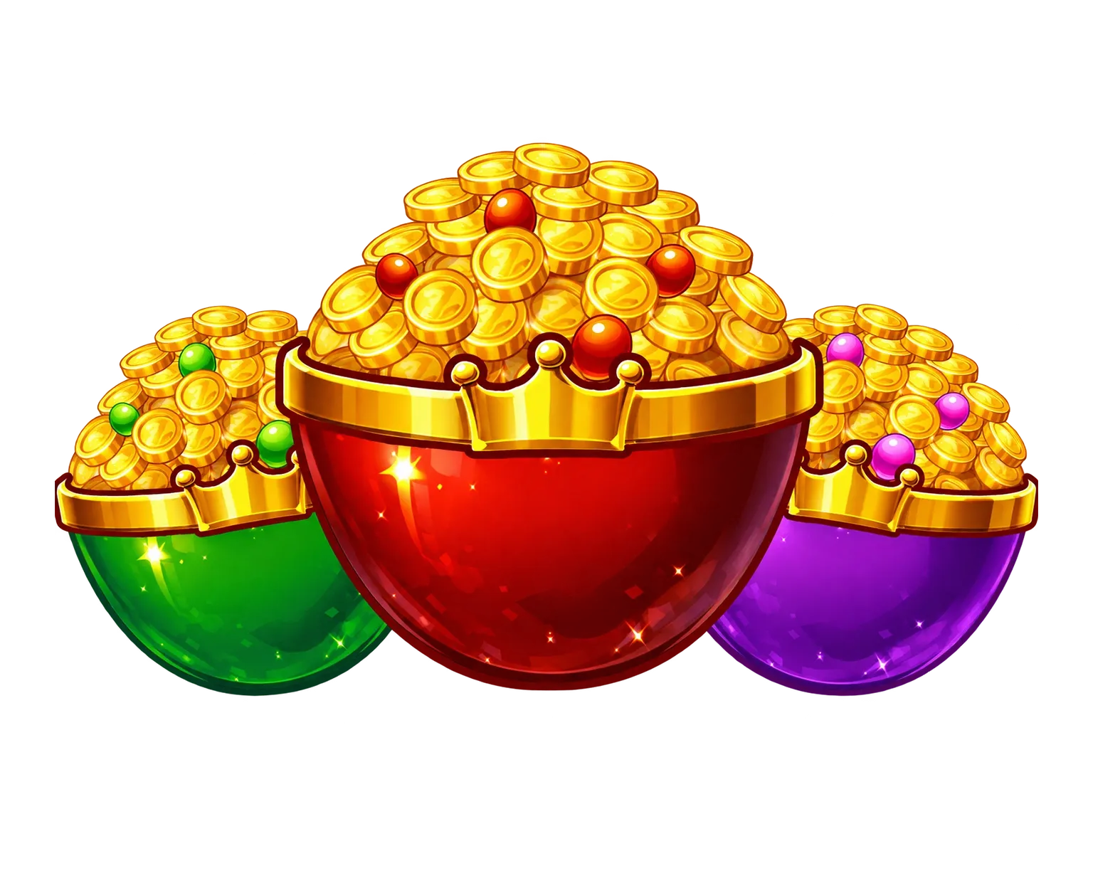 3 Crowned Pots tablet action banner character