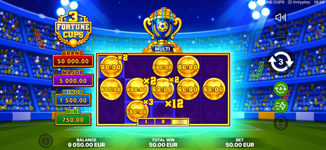 3 Fortune Cups gameplay screenshot 5