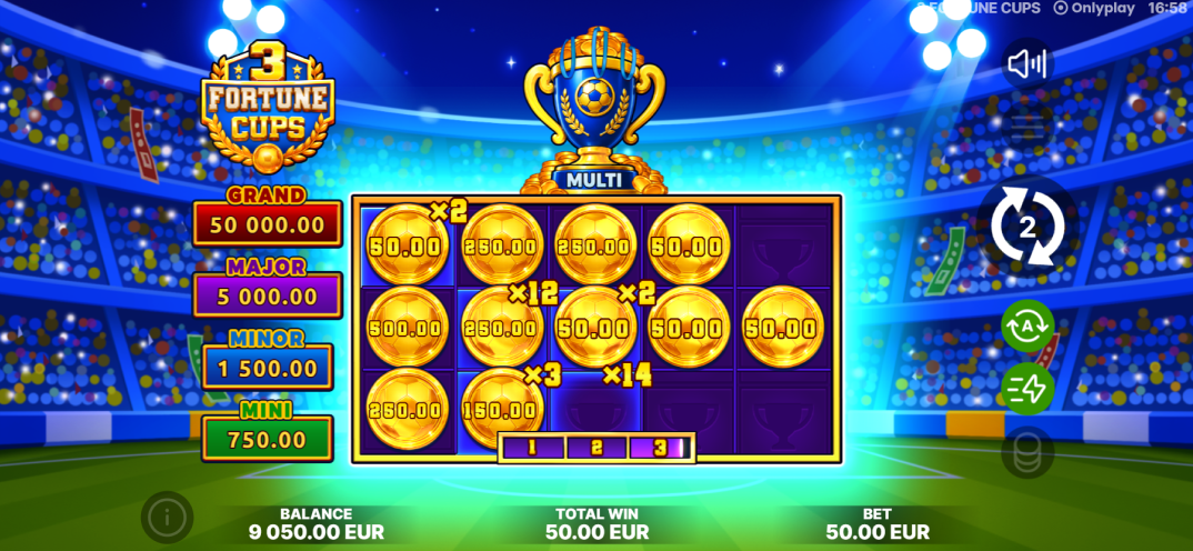 3 Fortune Cups gameplay screenshot 6
