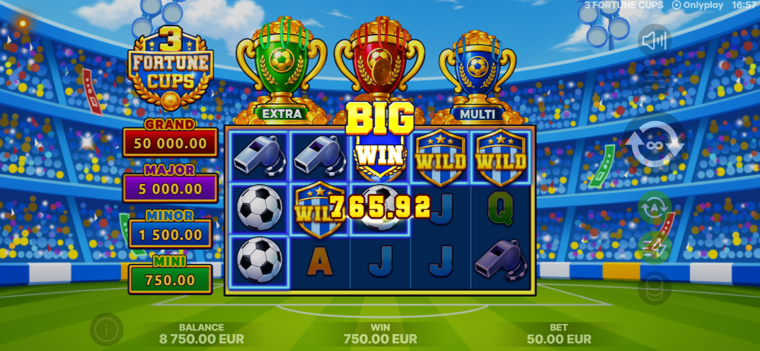 3 Fortune Cups gameplay screenshot 7