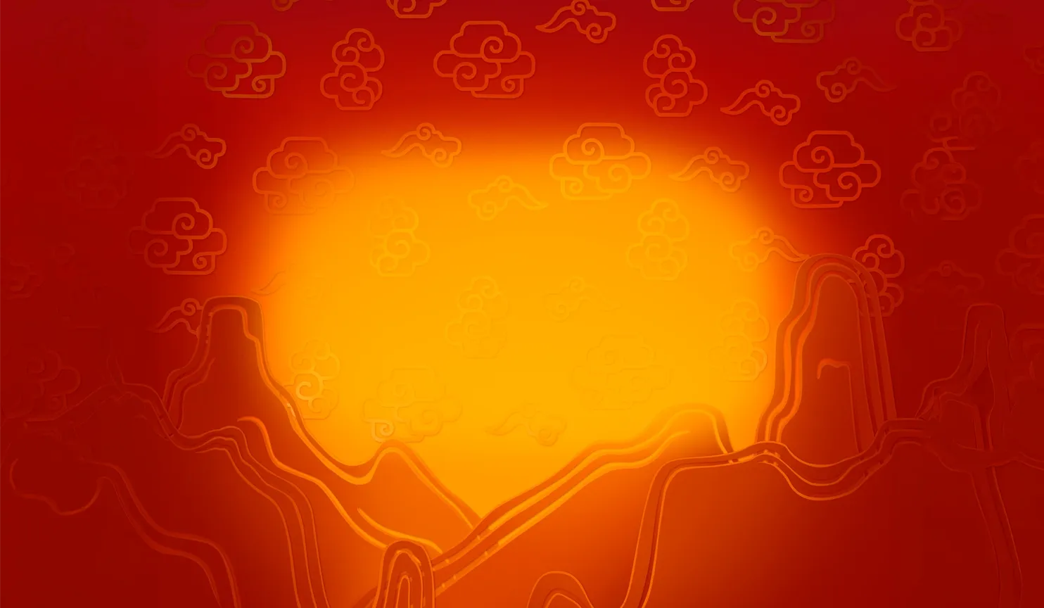 3 Lucky Bao mobile action banner background