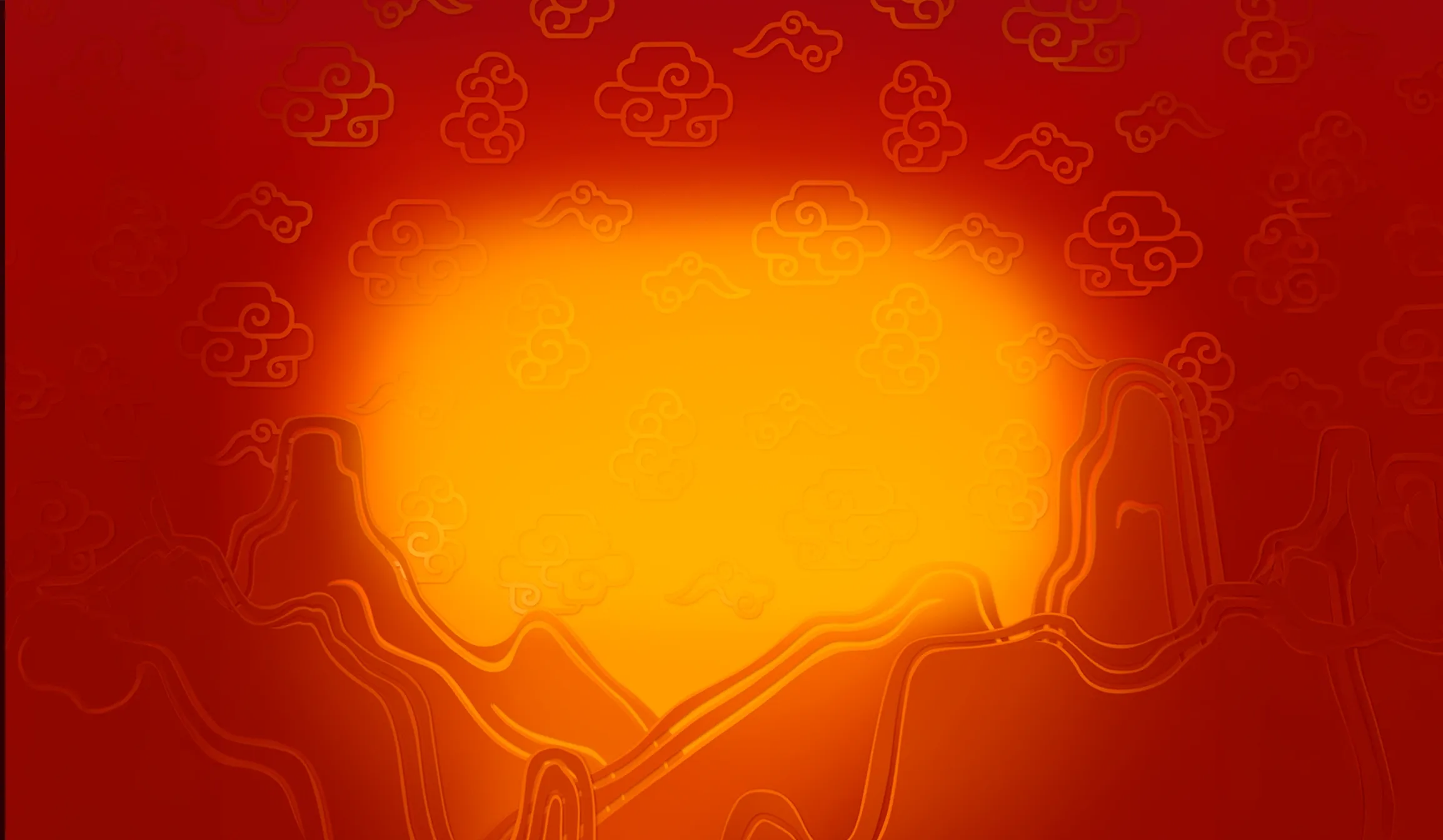 3 Lucky Bao tablet action banner background