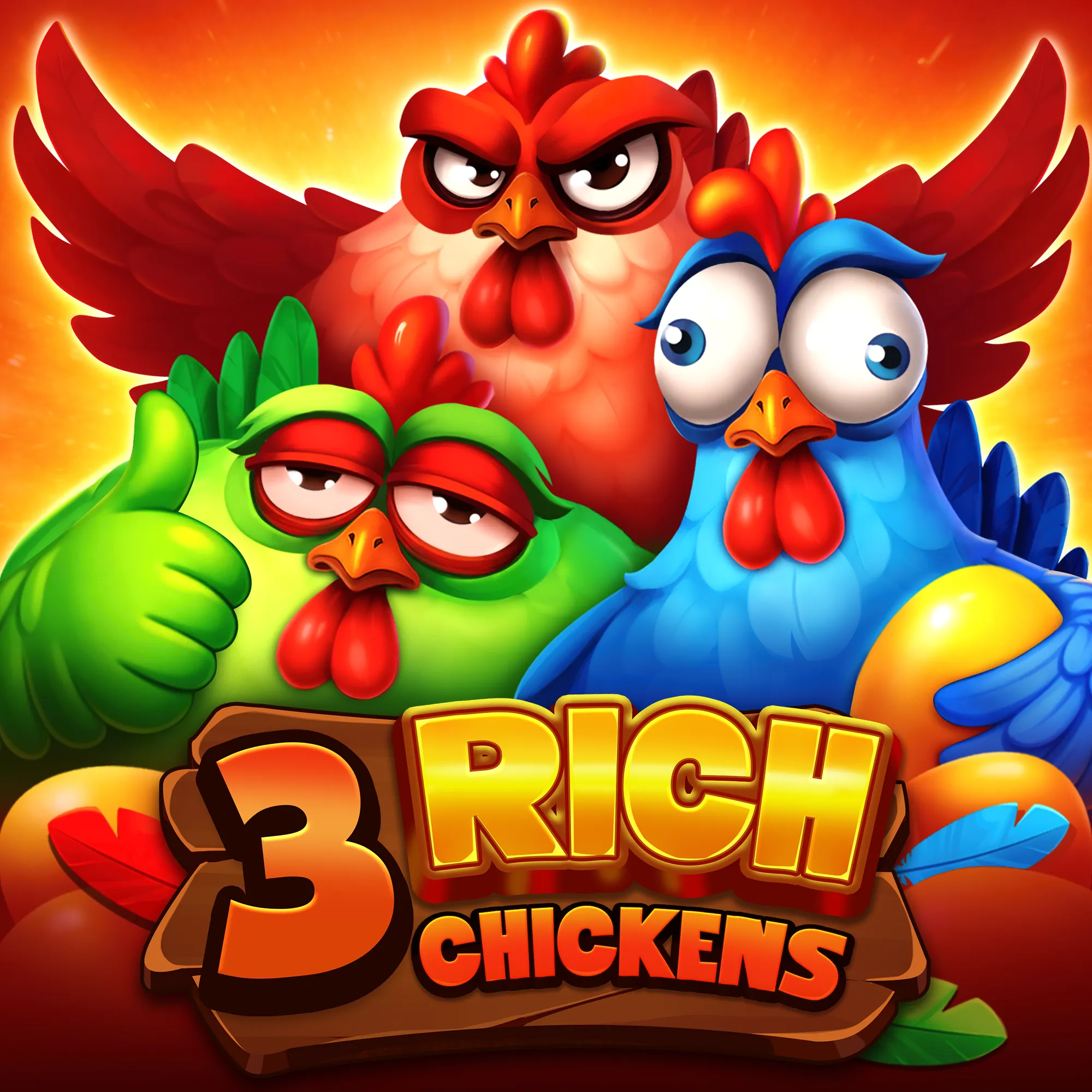 3 Rich Chickens game card image
