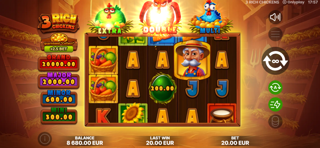 3 Rich Chickens gameplay screenshot 2