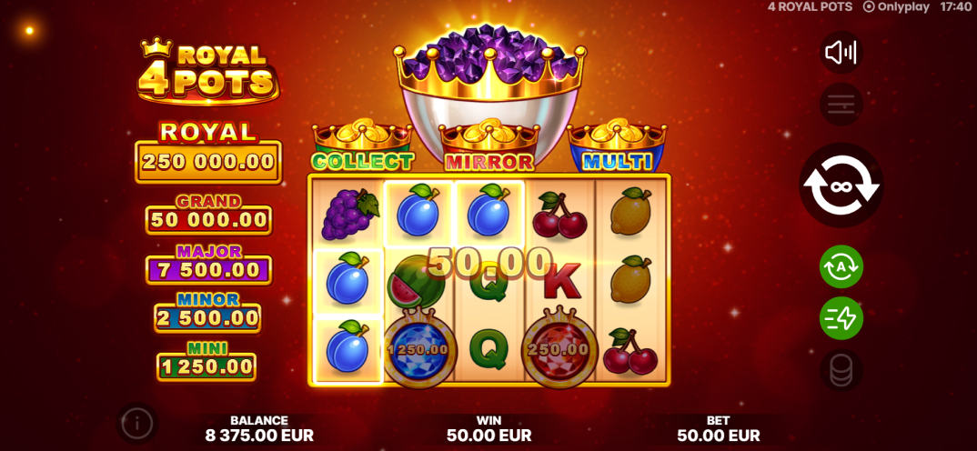 4 Royal Pots gameplay screenshot 3