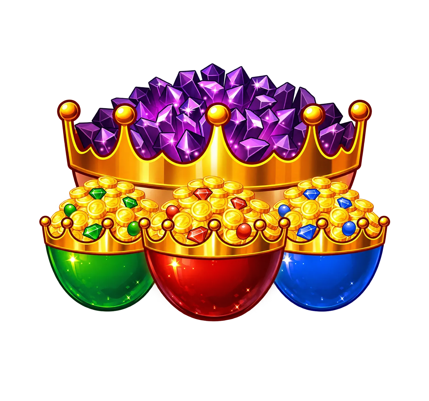 4 Royal Pots desktop action banner character