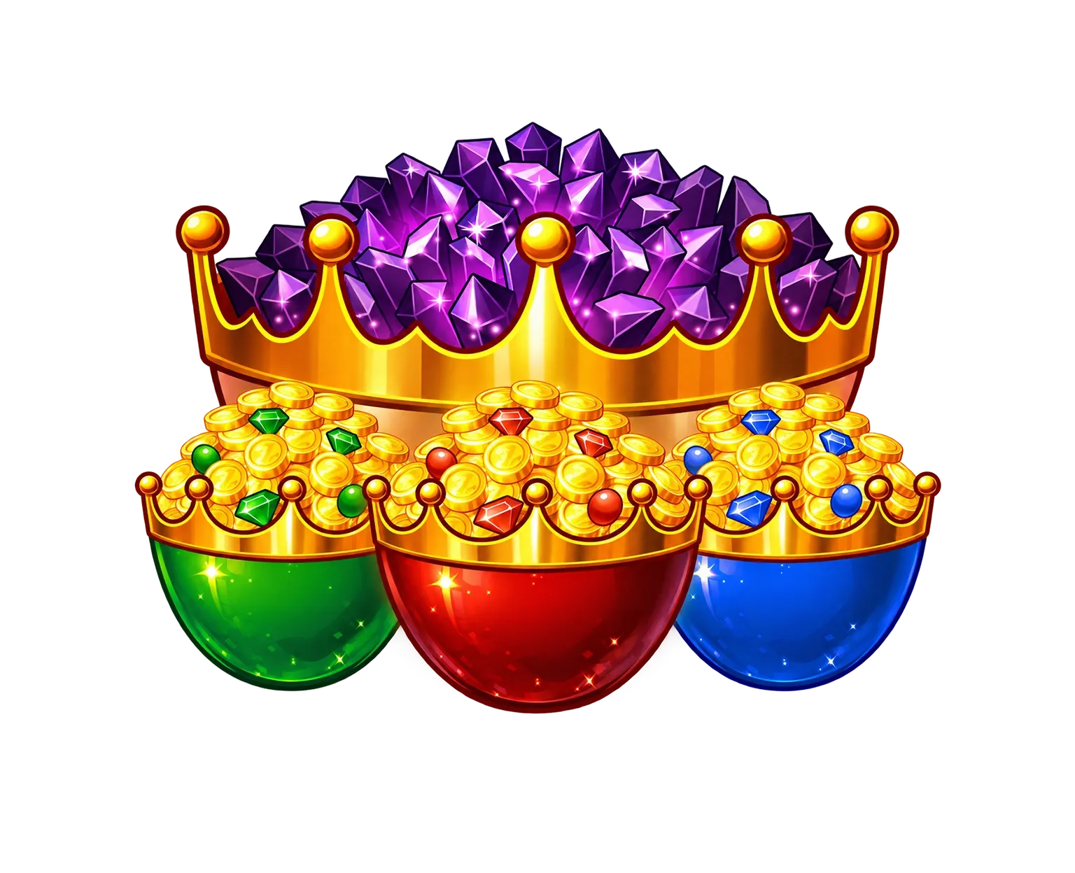 4 Royal Pots tablet action banner character