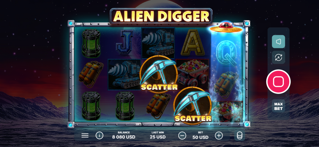 Alien Digger gameplay screenshot 3