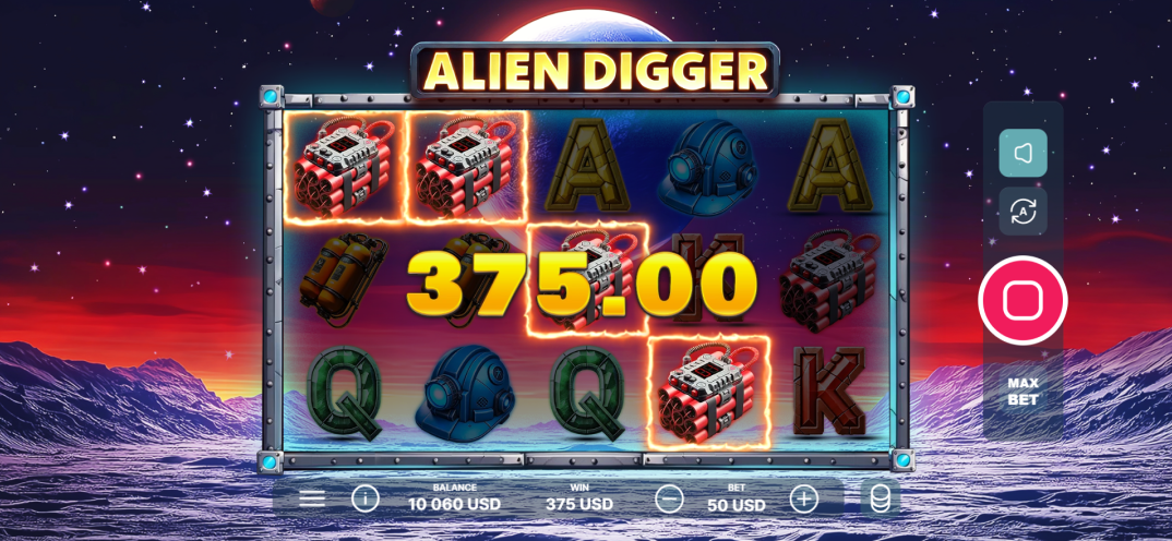 Alien Digger gameplay screenshot 4