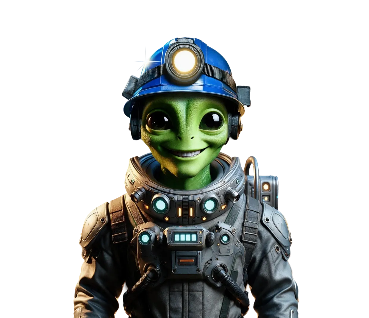 Alien Digger hero character