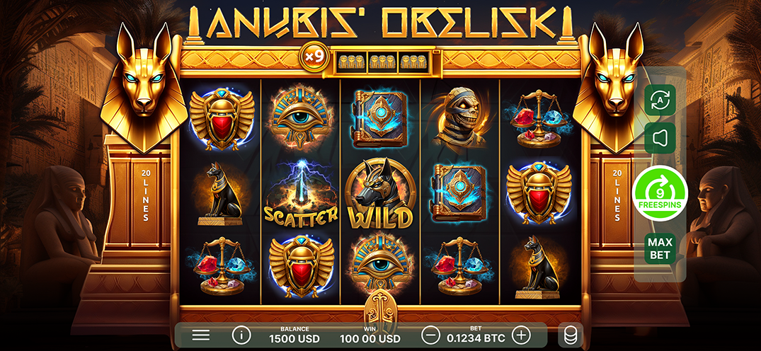 Anubis’ Obelisk gameplay screenshot 1