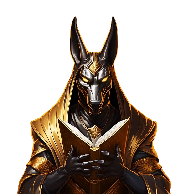 Anubis’ Obelisk mobile action banner character