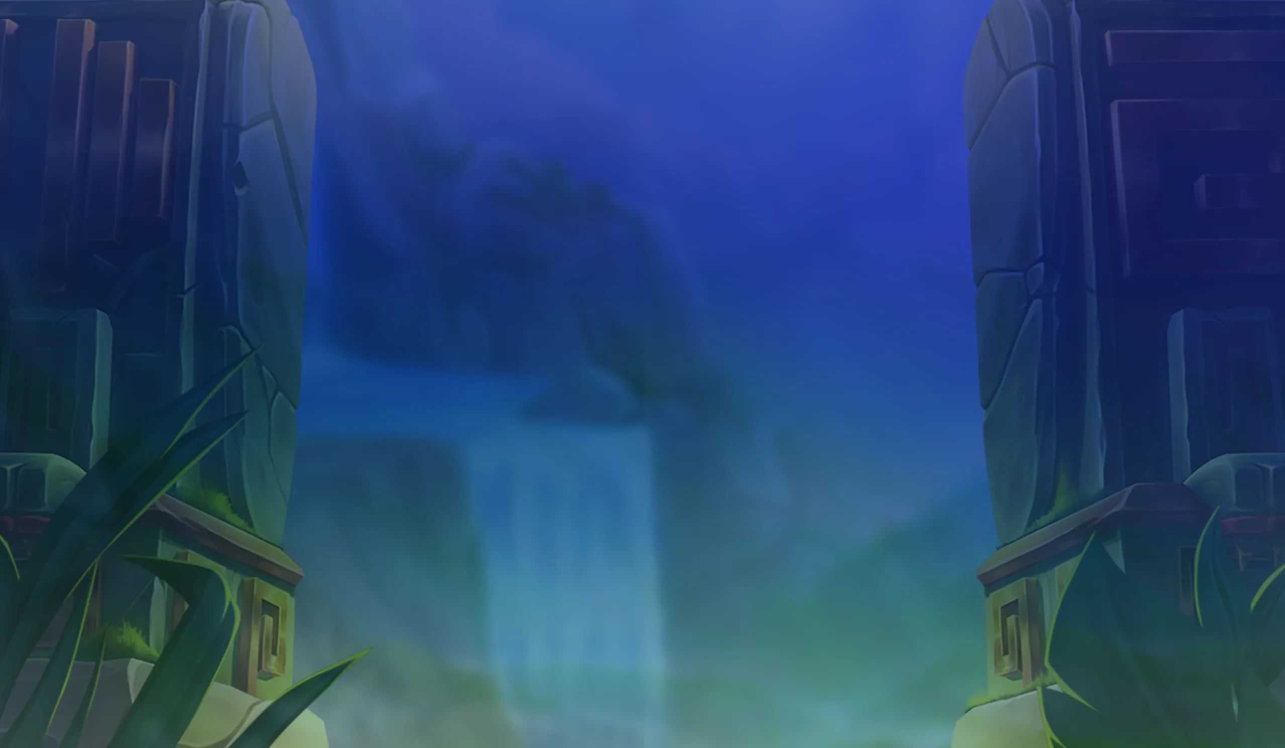 Aztec Gemstones desktop action banner background