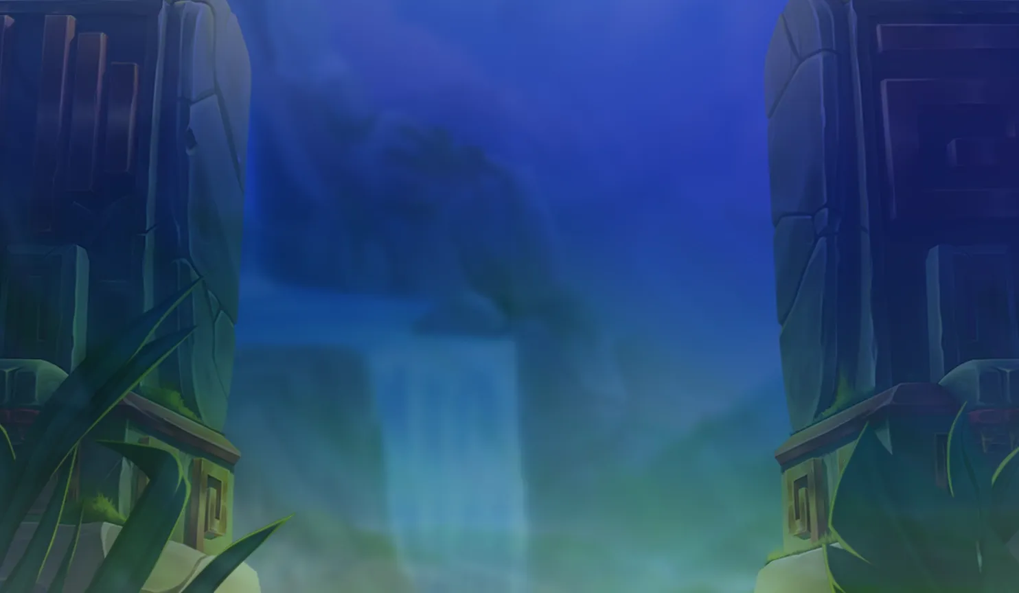 Aztec Gemstones mobile action banner background