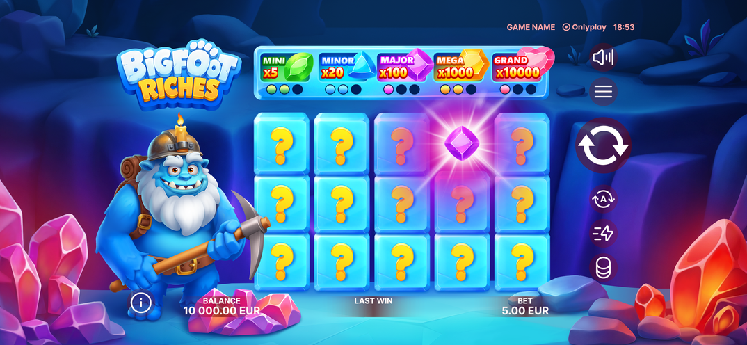 Bigfoot Riches gameplay screenshot 3