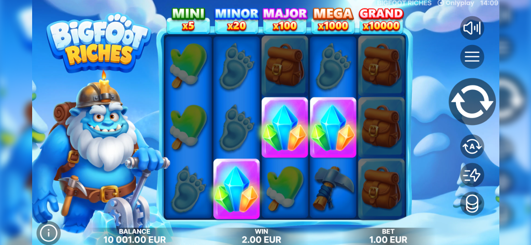 Bigfoot Riches gameplay screenshot 5