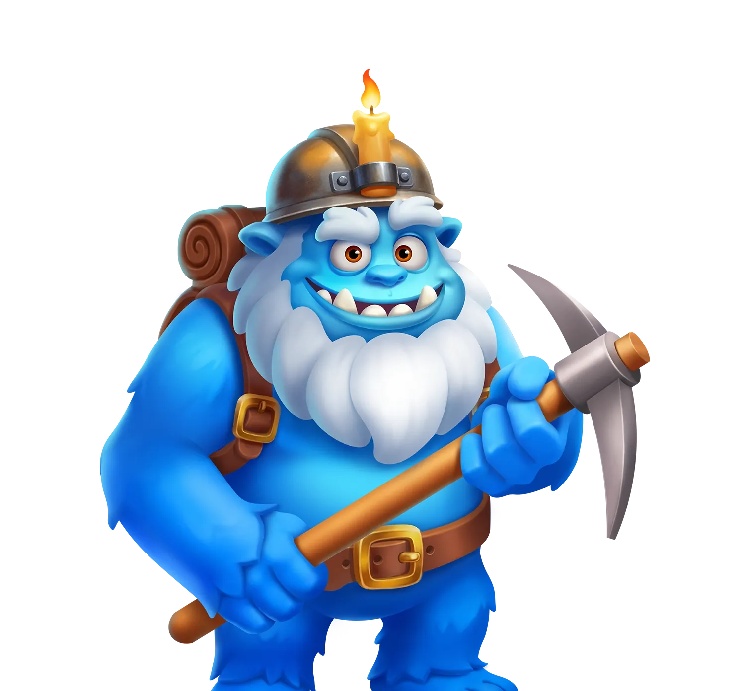 Bigfoot Riches desktop action banner character