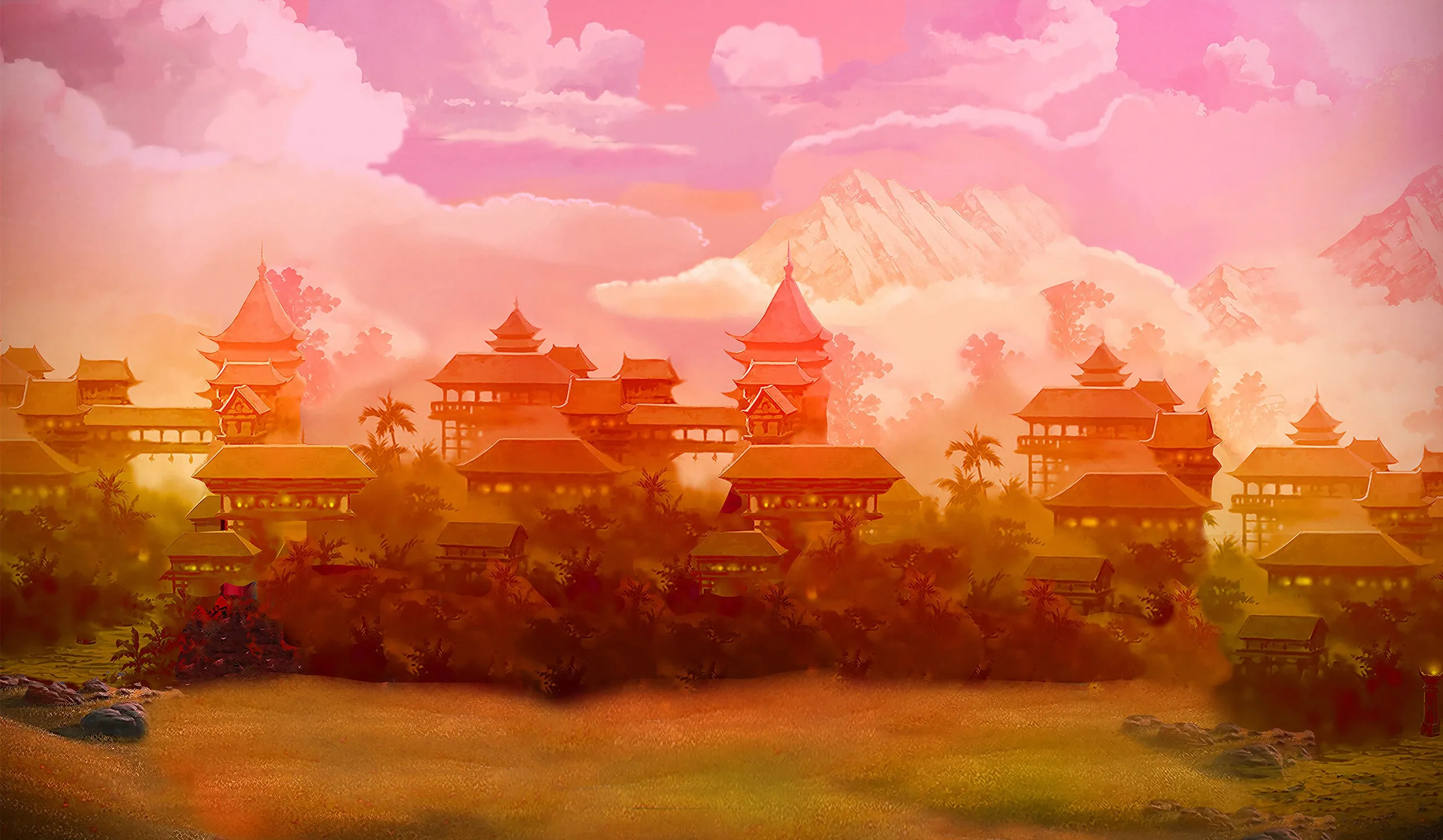 Book of Bamboo desktop action banner background