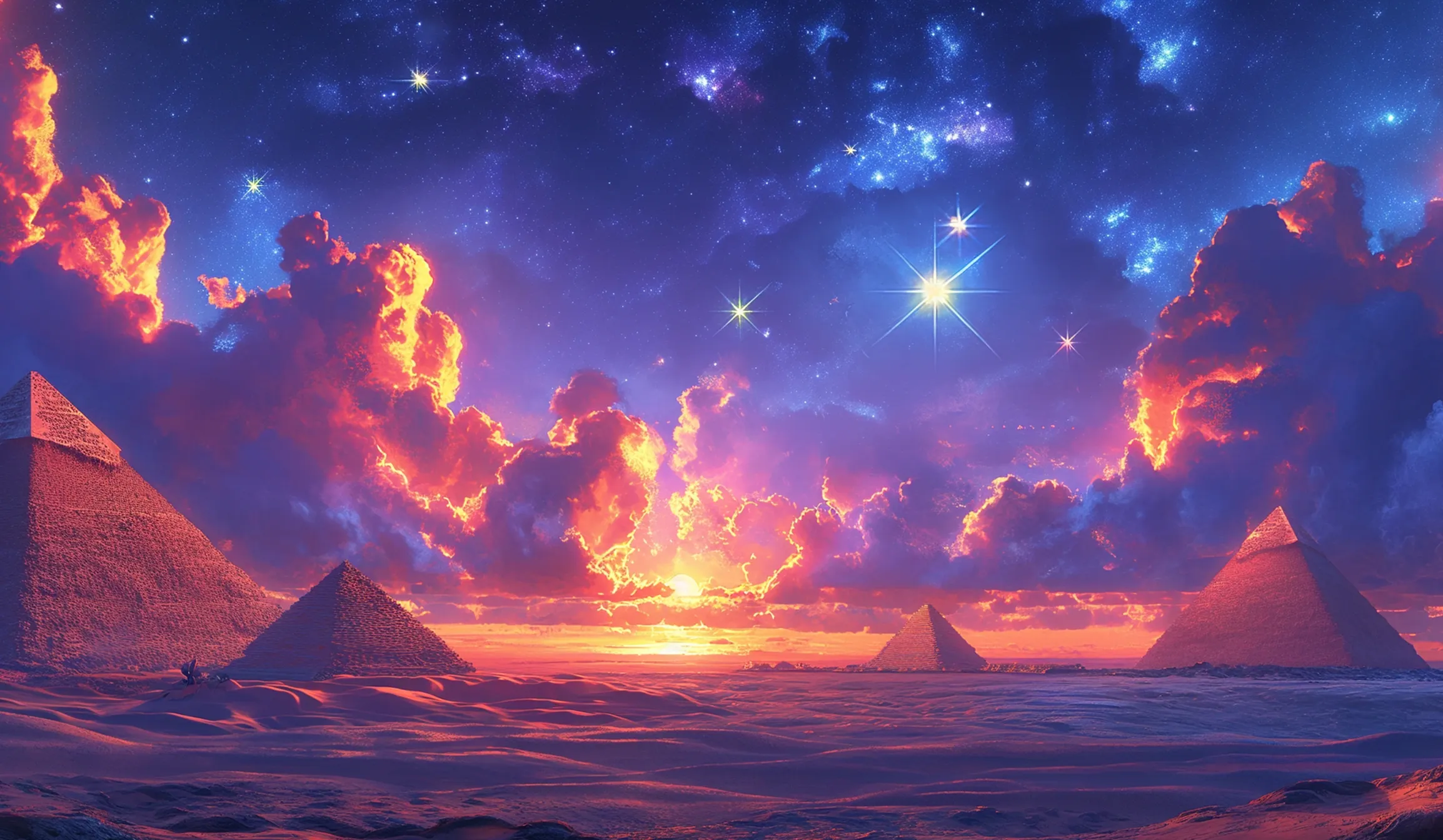 Book of Mystery Pyramids tablet action banner background