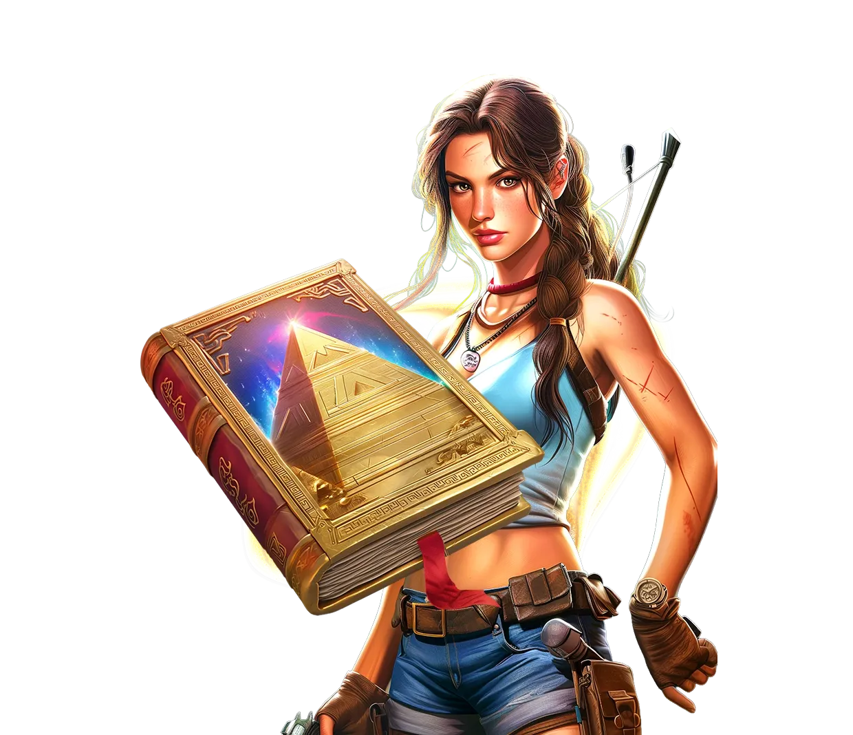 Book of Mystery Pyramids hero character