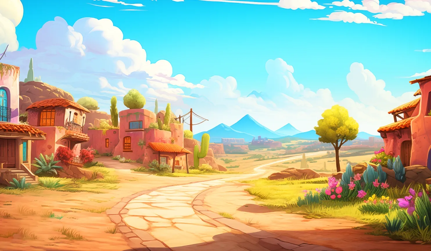 Book of Pinata mobile action banner background