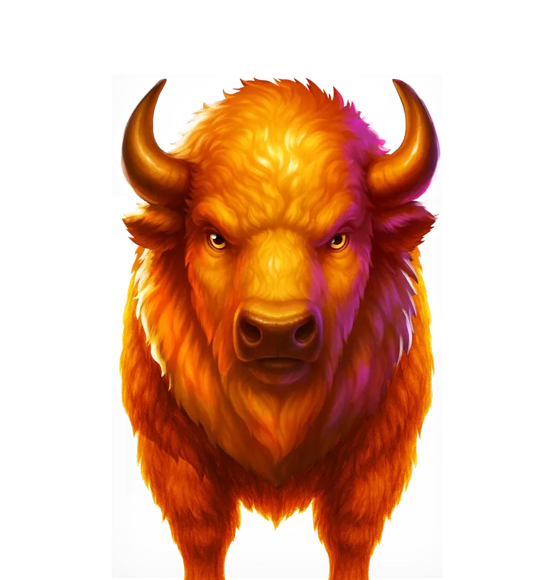 Buffalo Treasure: Hold&Win mobile action banner character