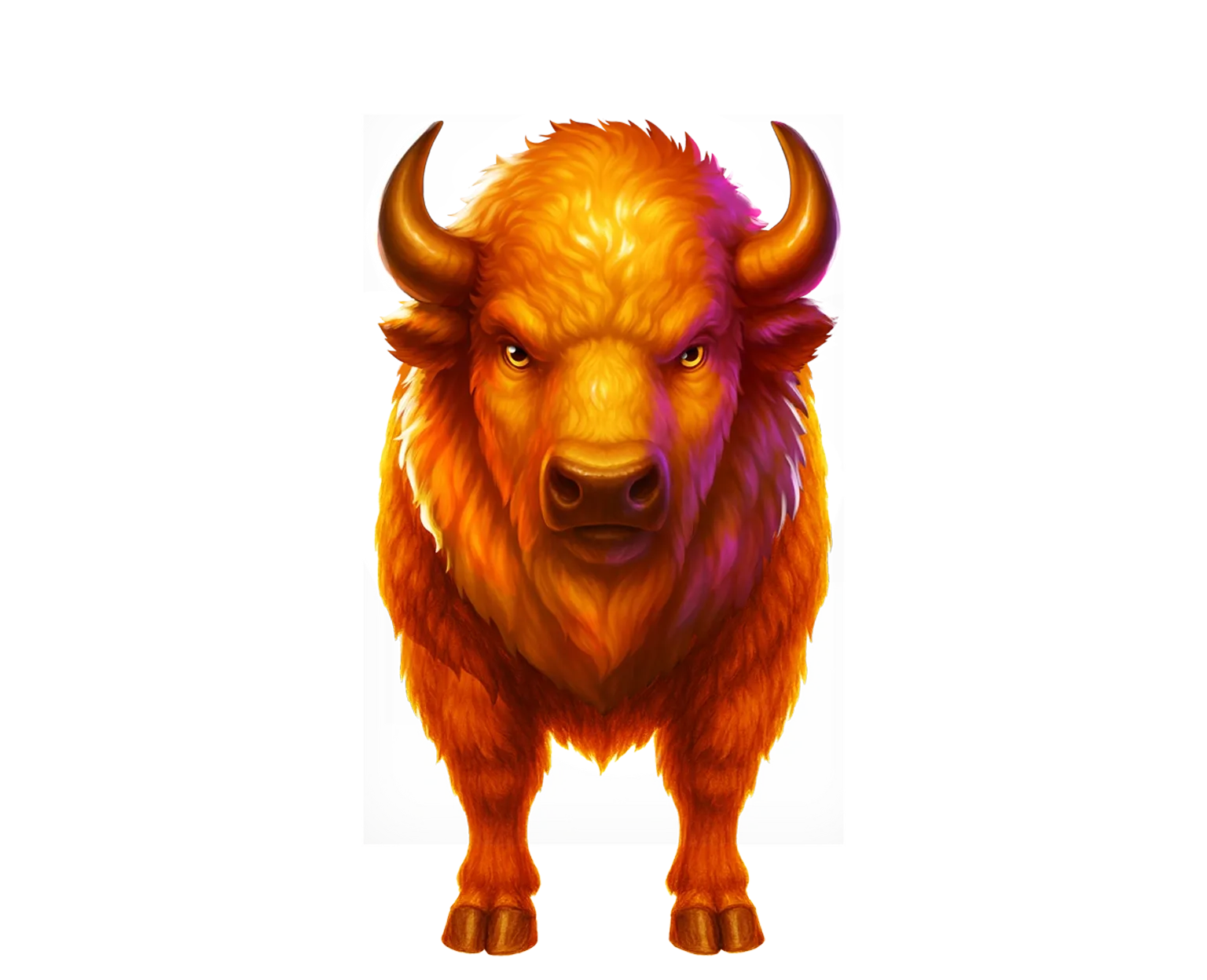 Buffalo Treasure: Hold&Win tablet action banner character