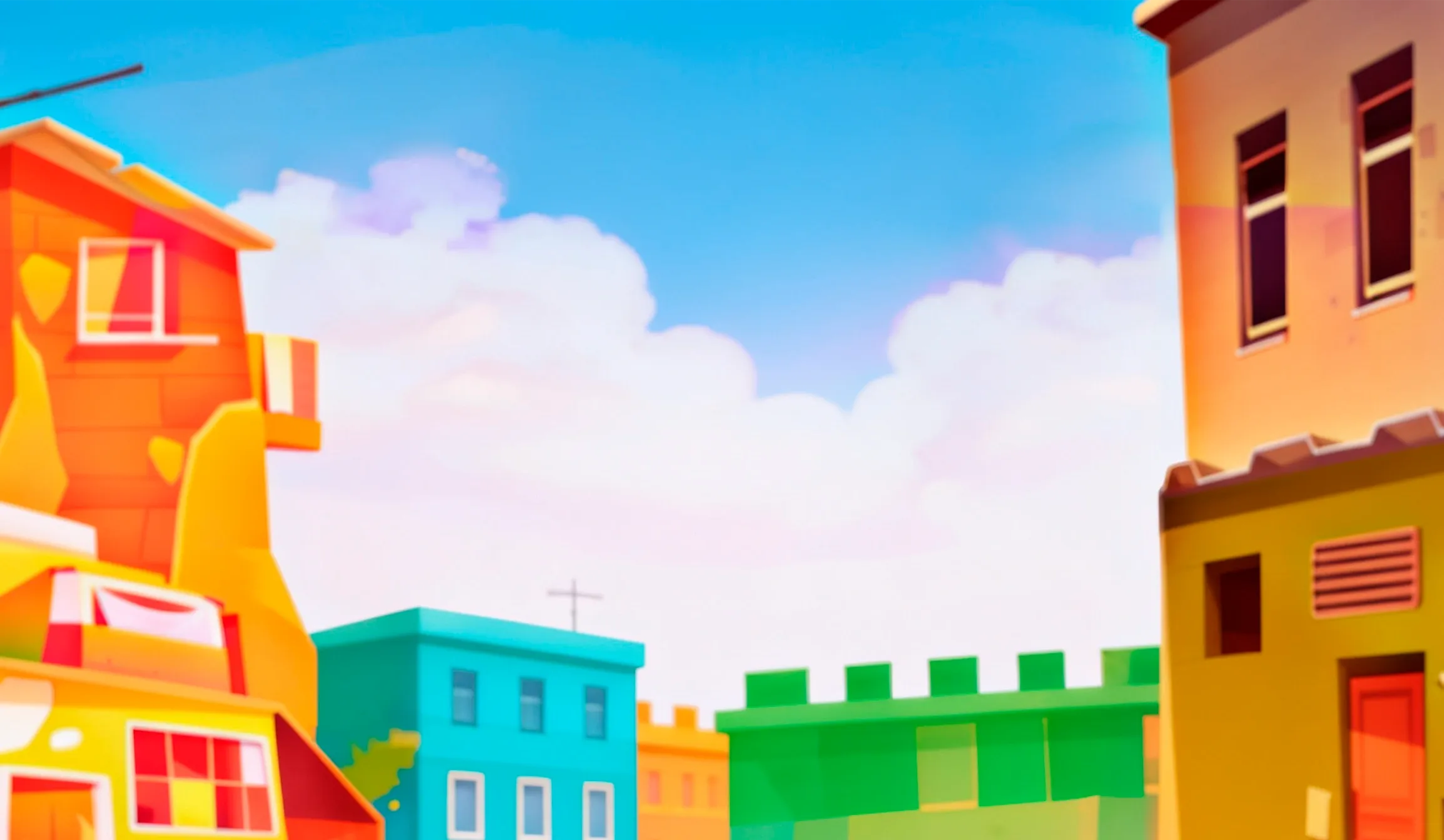 Caramelo Jackpot tablet action banner background