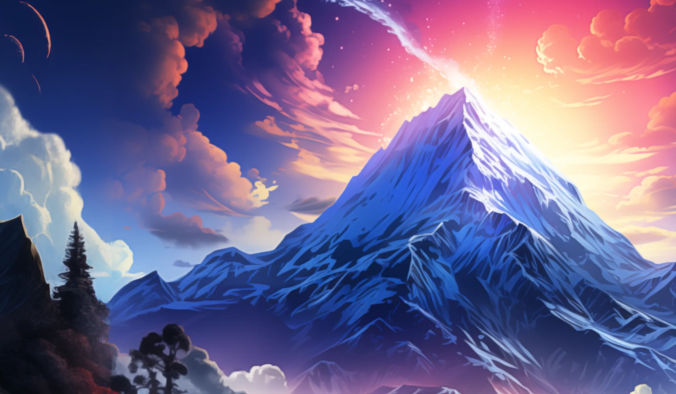 Caucasian wolf tablet action banner background