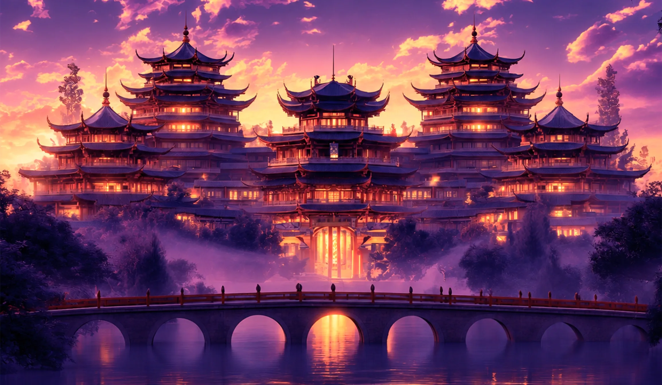 Chinese Express tablet action banner background