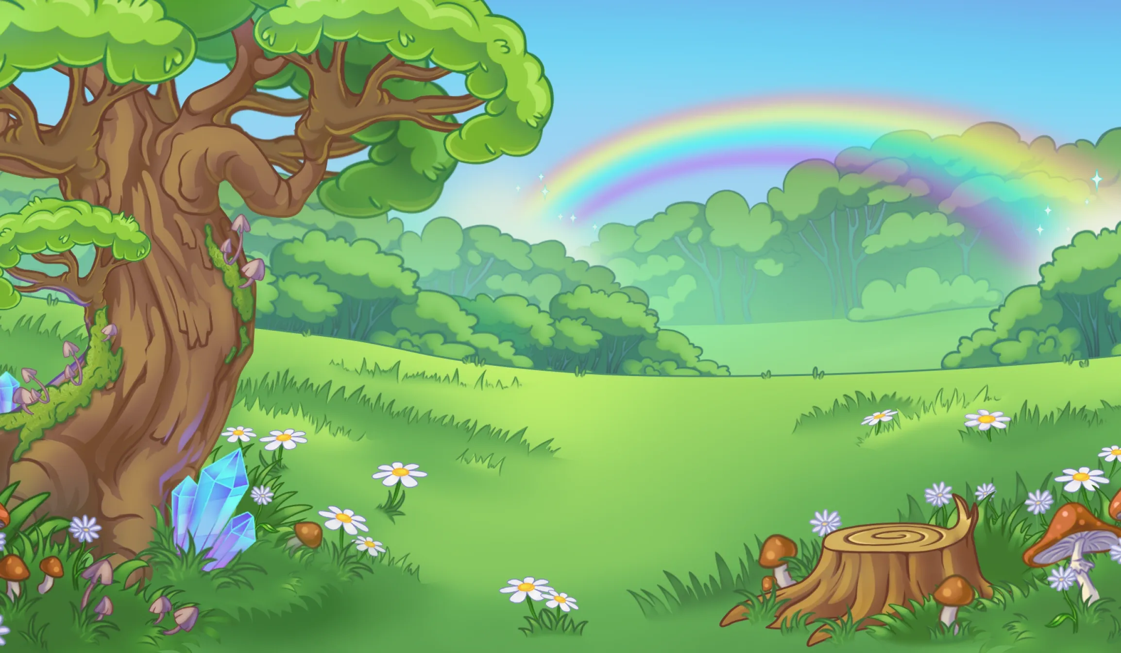 Clover Force tablet action banner background