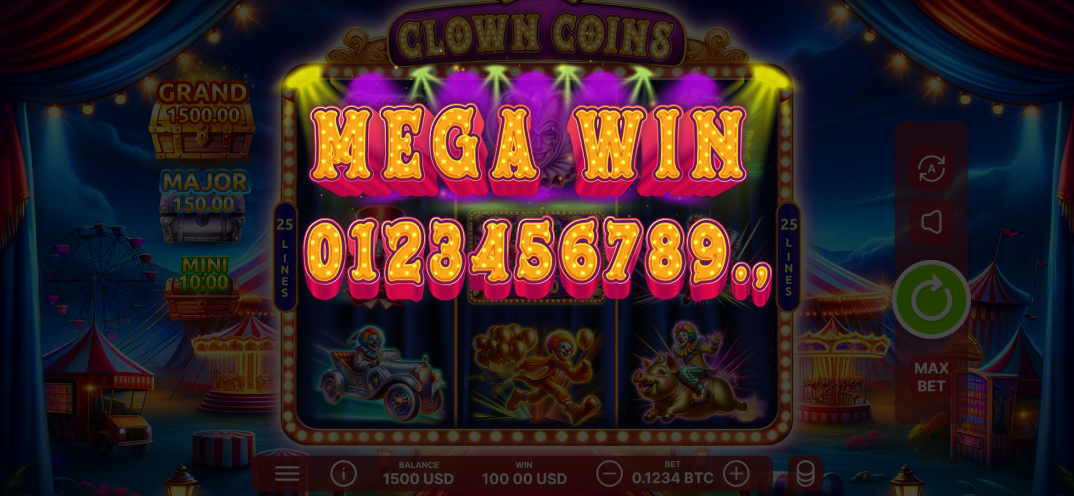 Clown Coins gameplay screenshot 3