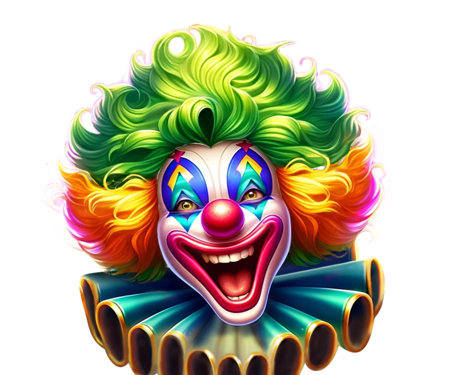 Clown Coins tablet action banner character