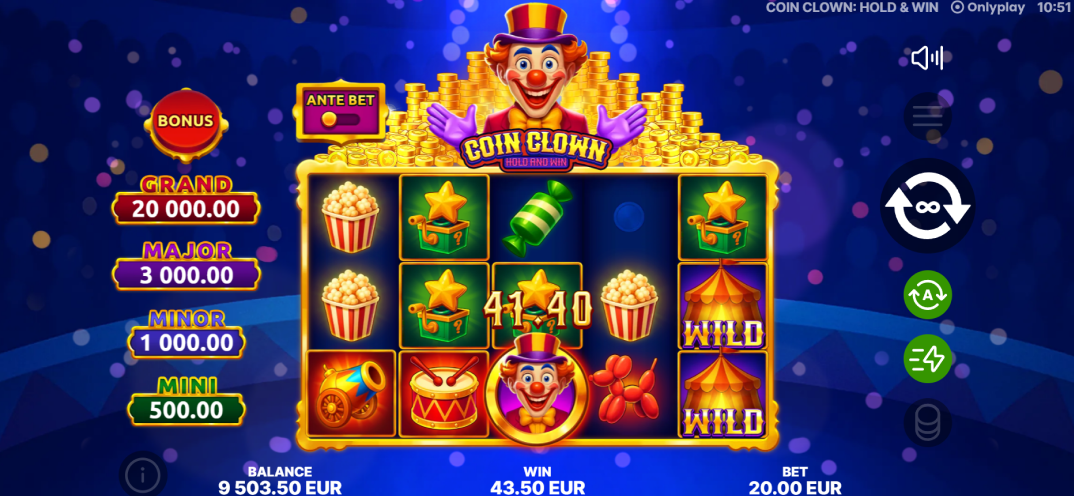 Coin Clown: Hold & Win gameplay screenshot 3