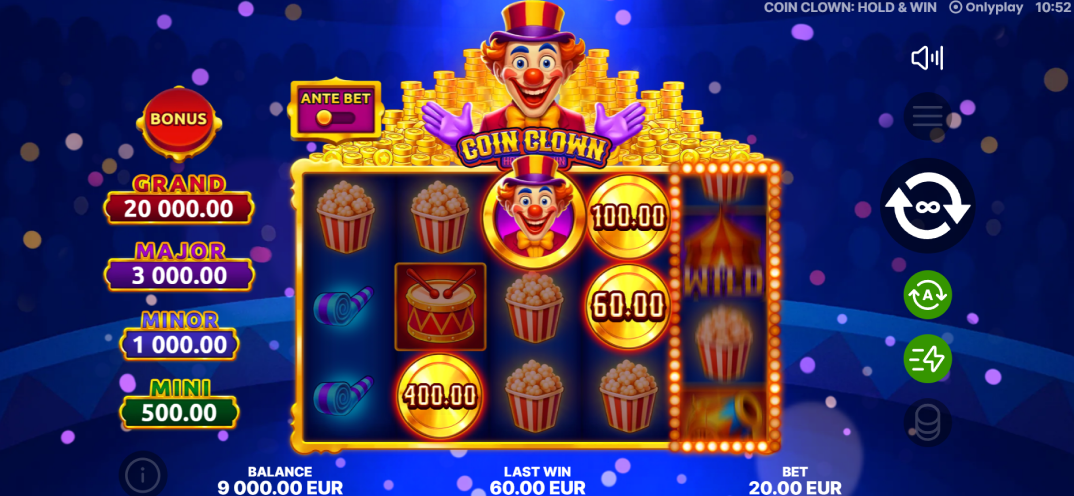 Coin Clown: Hold & Win gameplay screenshot 4