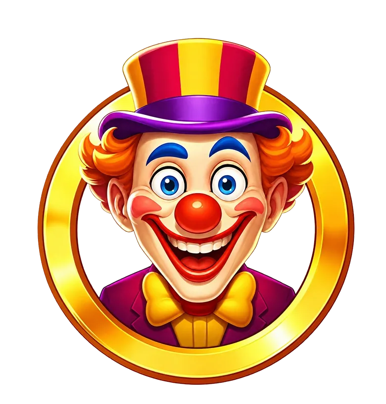 Coin Clown: Hold & Win mobile action banner character