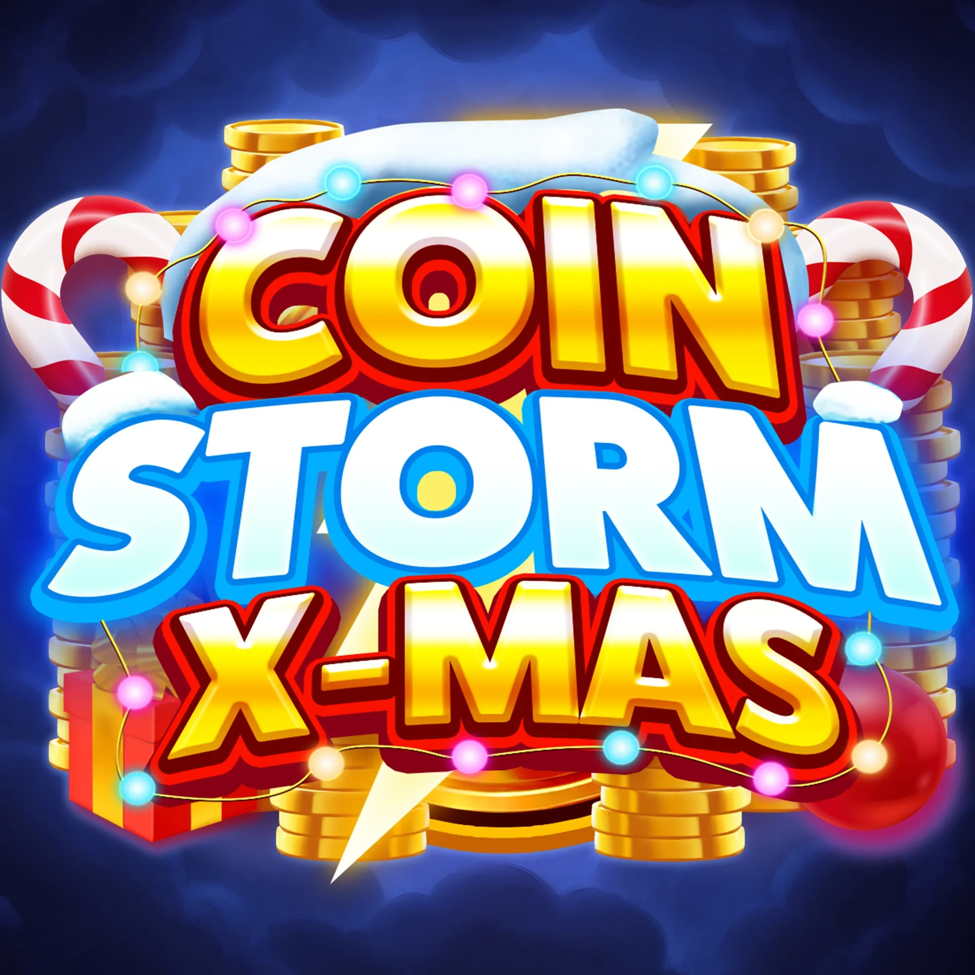 Coin Storm X-Mas game card image