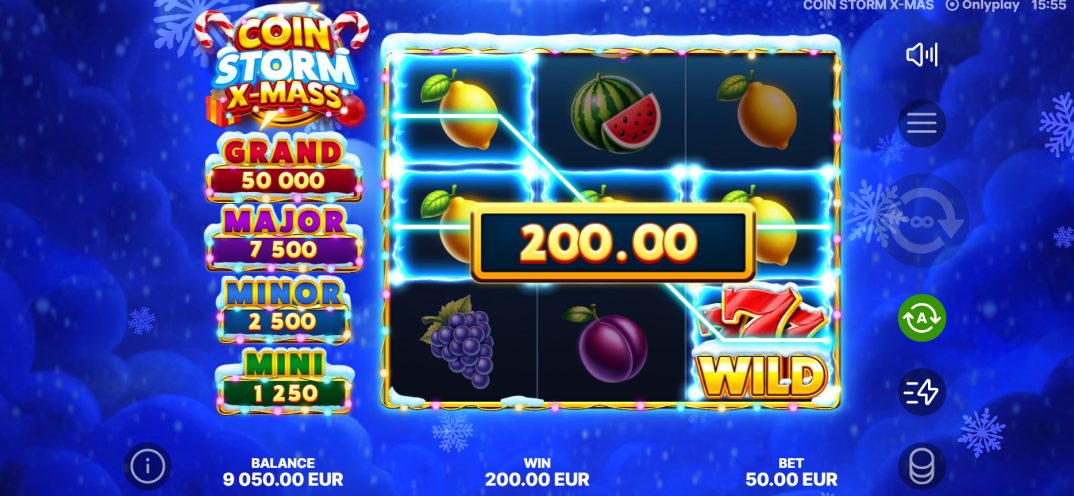 Coin Storm X-Mas gameplay screenshot 1