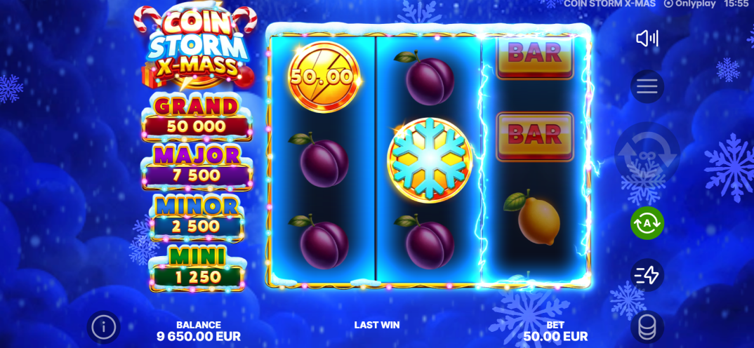 Coin Storm X-Mas gameplay screenshot 2