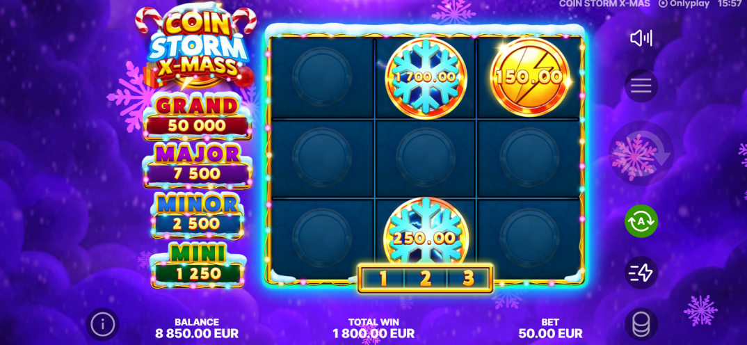 Coin Storm X-Mas gameplay screenshot 4