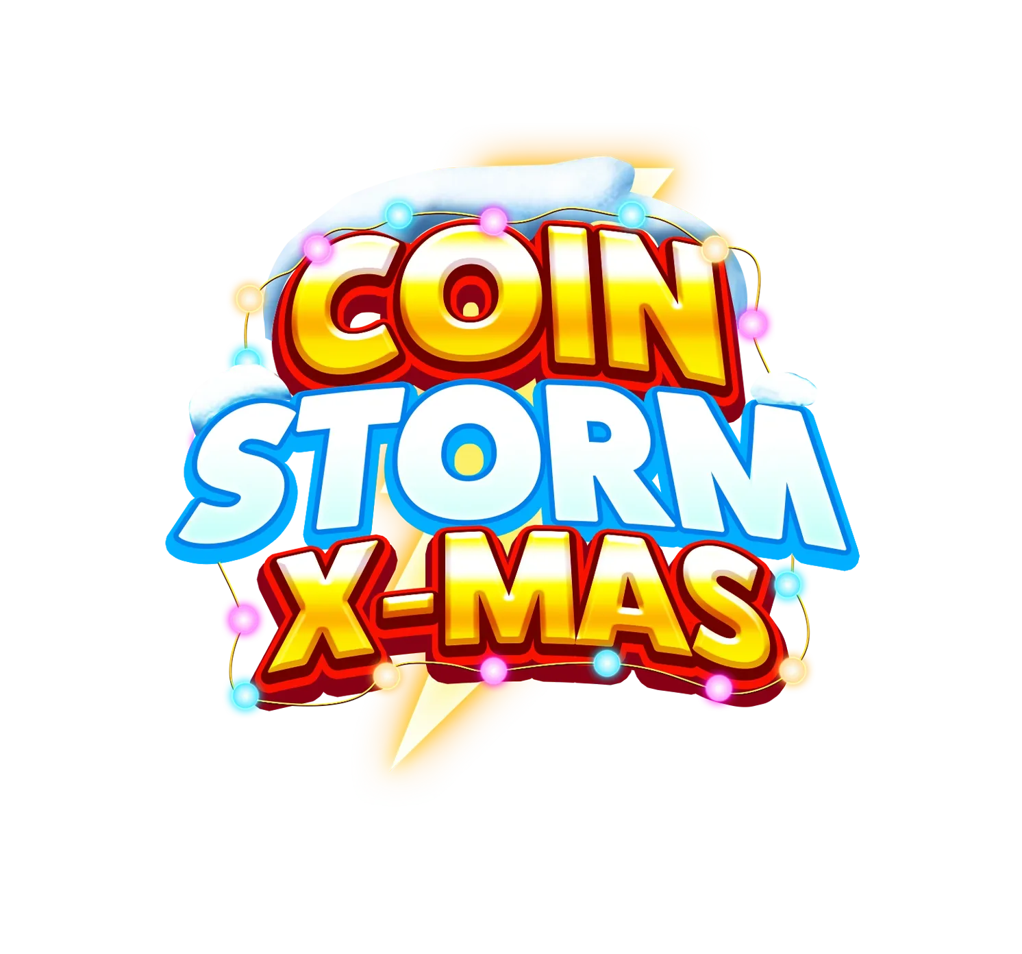 Coin Storm X-Mas desktop action banner character
