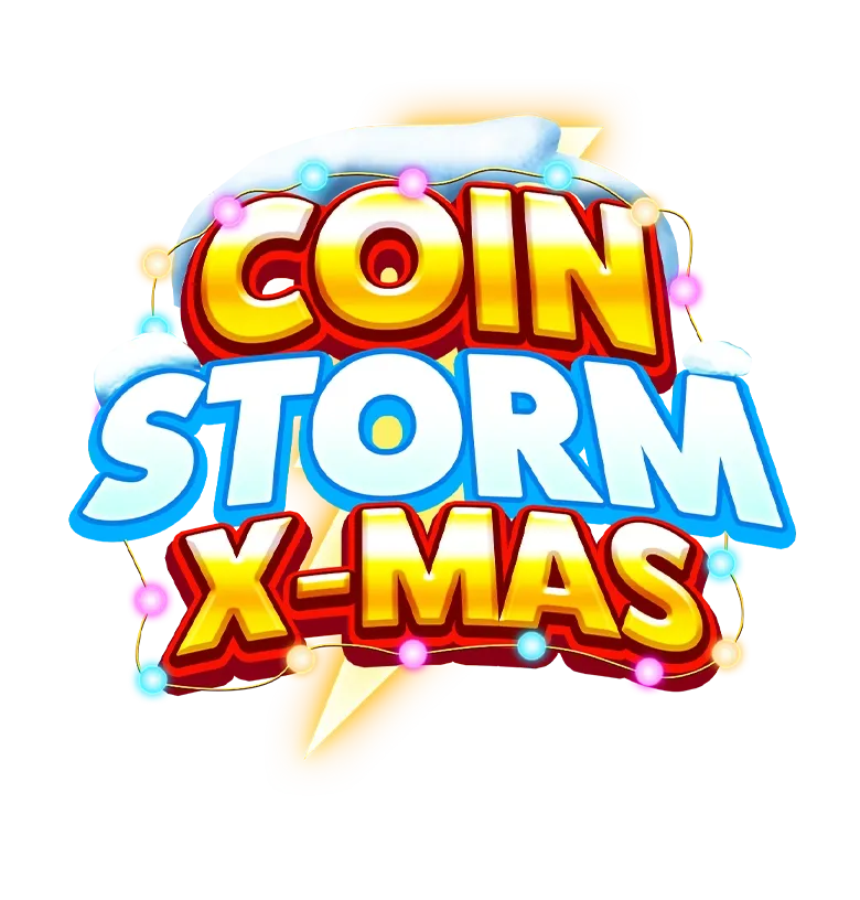 Coin Storm X-Mas mobile action banner character