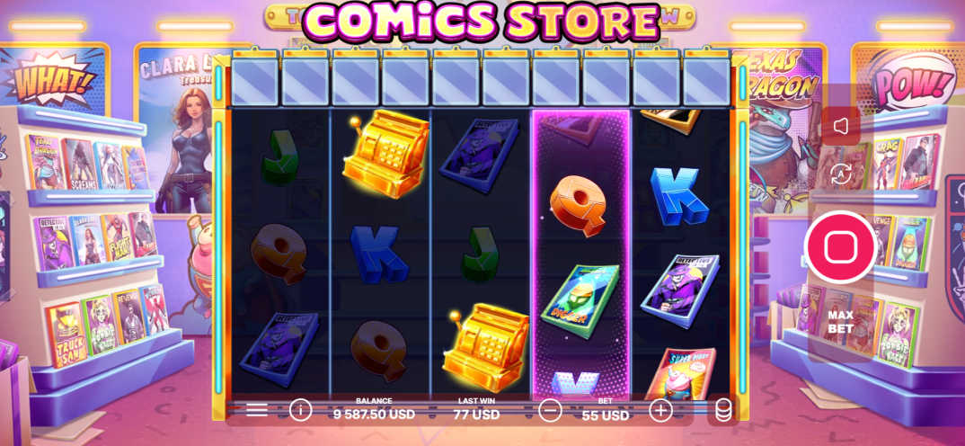 Comics Store gameplay screenshot 1
