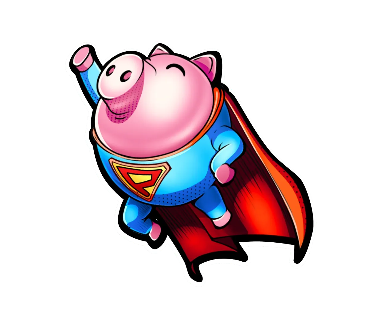 Comics Store hero character