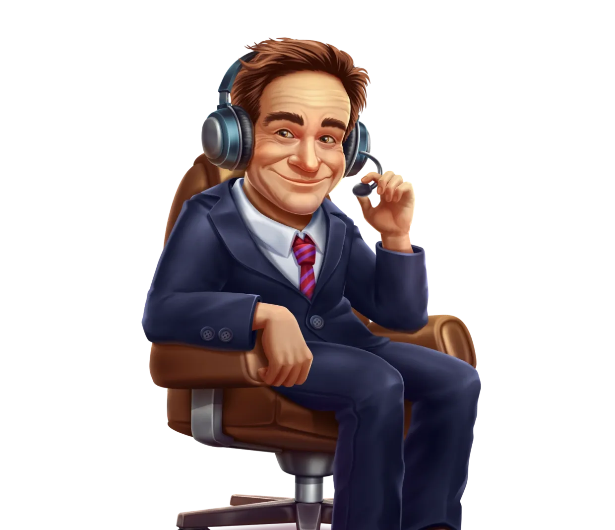Crazy Streamer hero character