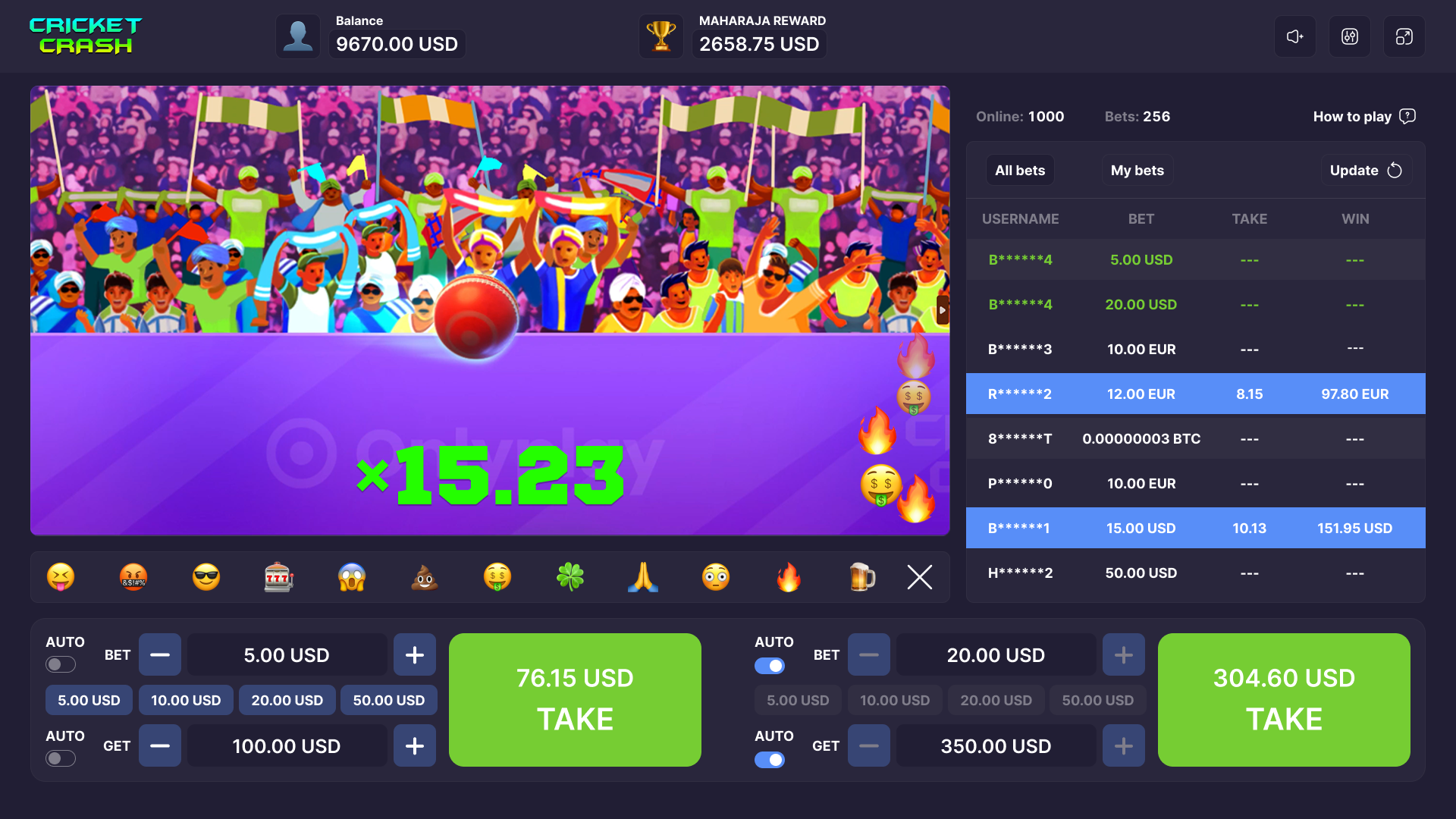 Cricket Crash gameplay screenshot 2