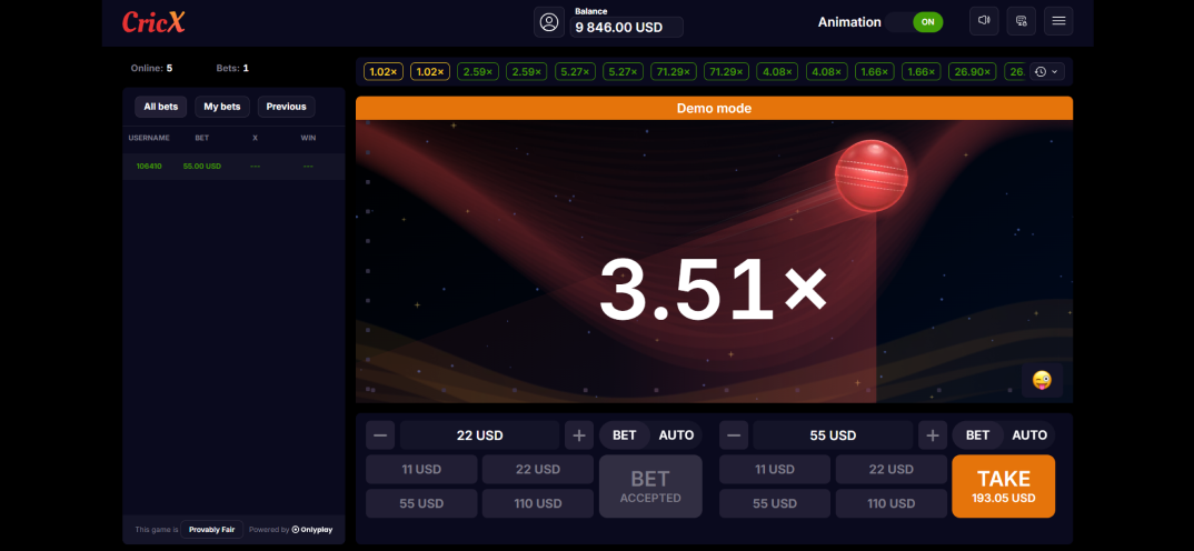 CricX gameplay screenshot 2