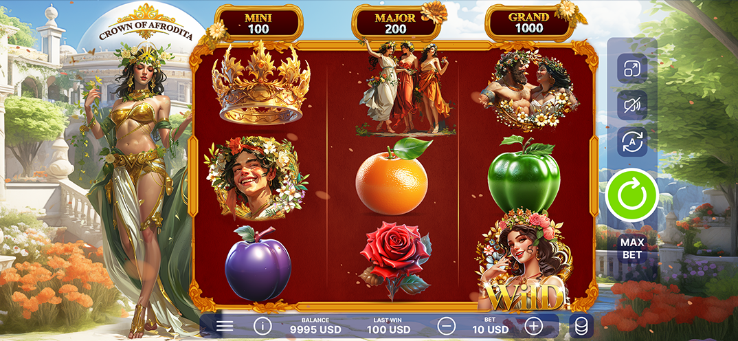 Crown of Afrodita gameplay screenshot 1