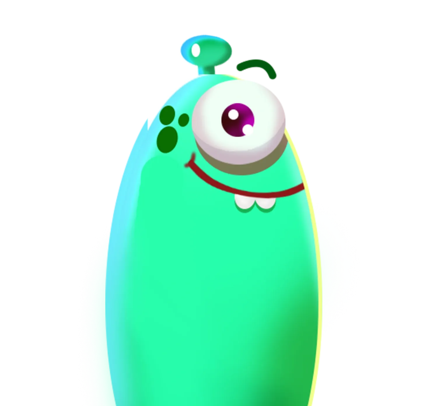 Crystal Cascade desktop action banner character